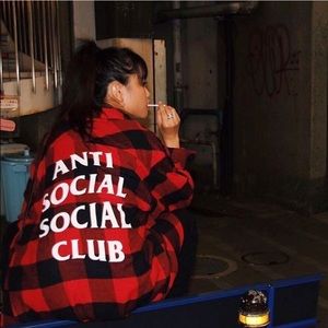 Anti Social Social Club No Expectations Flannel